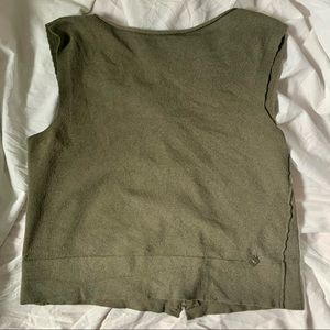 Authentic Fendi Designer Cami in Olive Green